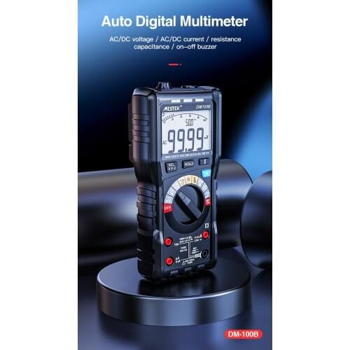 MSTEK 10000 Counting 600V AC/DC Digital Multimeter Ohm Hz NCV Live OF Duty Multimetro Voltmeter Smart Multimeter