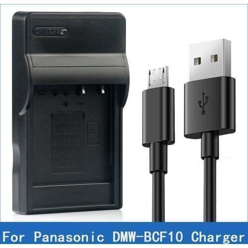DMW-BCF10 CGA-S/106B S/106C S/106D Digital Camera Battery Charger For Panasonic DMC-F2 F3 F4 FH1 FH20 FH22 FH3 FP8 FS4 FS6 FS7