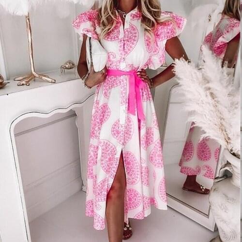 Ehuanhood Office Summer Dresses
