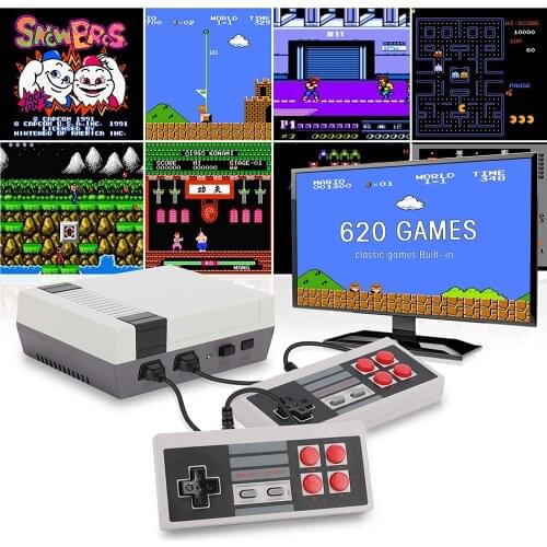 Retro Video Game Console Mini TV Game Player Handheld Player AV Output Children Kids Video Gaming Consoles Birthday Toys Gifts