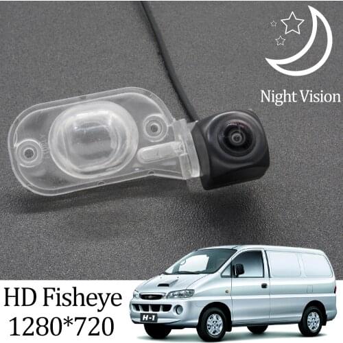 Owtosin HD 1280*720 Fisheye Rear View Camera For Hyundai H-1 starex VAN 2003 2004 2005 2006 2007 Car Reverse Parking Monitor