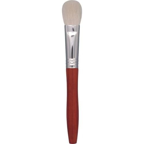 N51 Professional Handmade Makeup Brush Soft Saibikoho Goat Hair Blush Highlighter Brush Red Sandalwood Handle Make Up Brushes