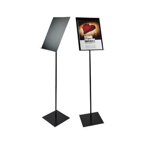 A3 Metal Floor Poster Display Stand Banner Stand Sign Stand Display (without printing)