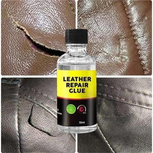 30ml/50ml Car Seat Leather Repair Glue Kit Auto Interior Waterproof Sticky Liquid Adhesive Refurbishing Leather Gel Agent