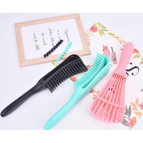 Scalp Massage Hair Washing Shampoo Comb Men Women Detangling Hair Brush for Curly Hair Detangler Brushes Barber Salon Hairbrush