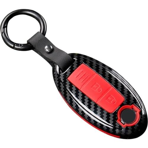 Car Smart 3 Button Remote Folding Key Cover Case Holder Protect Keychain Keyring for NISSAN TIIDA KICKS QASHQAI X-TRAIL MURANO