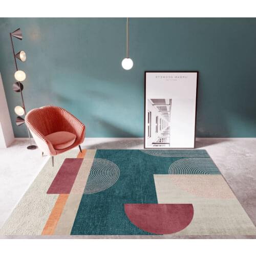 Modern Simplicity Nordic Living Room Coffee Table Mat Carpets for Bed Room Area Rug Large