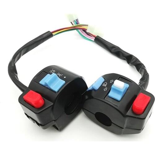 Universal 22mm 7/8" Bike Motorcycle Handle Bar Switch Control Cafe Racer