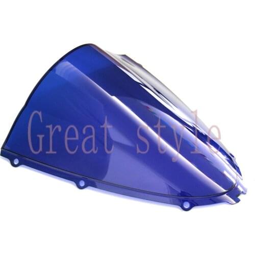 New moto motorbike Windshield Windscreen Blue For Kawasaki Ninja ZX14R ZX-14 zx14 ZZR1400 2006 2007 2008 06 07 08 ABS