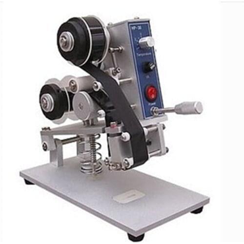 Factory price quality manual coding machine,hot stamp date printers ,foil coder