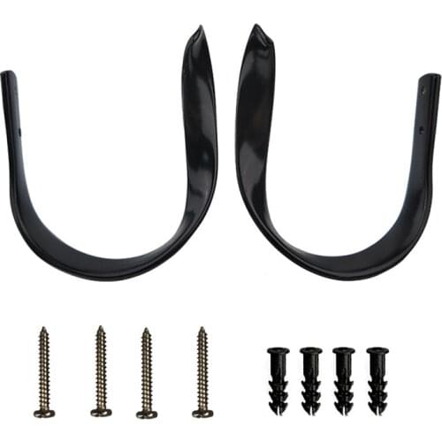 1 Pair of Aluminum Alloy Curtain Hooks - Modern Wall Mounted Curtain Hold Back Tiebacks Wall Hook Tassel Drapery Holder