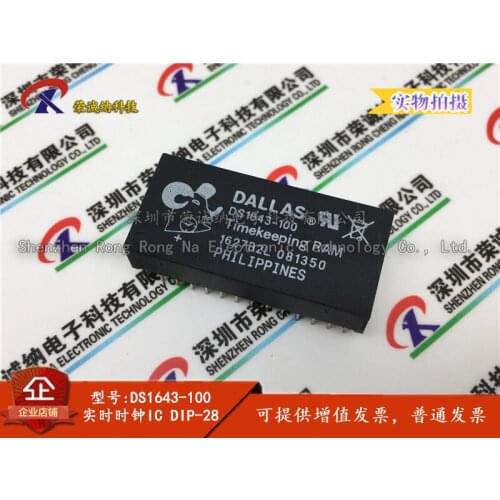 100% New&original In Stock DS1643-100 DIP-28 IC DS1643-100+ DS1643