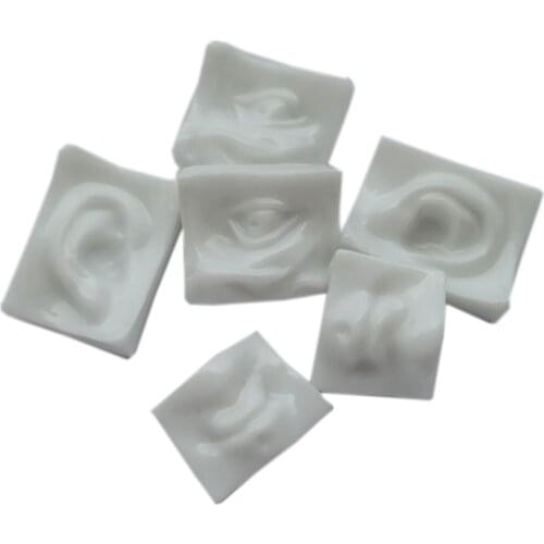 DIY Handmade Jewelry Accessories Art Facial Features Ear Sculpture Resin Patch Ornament Material DIY Jewelry