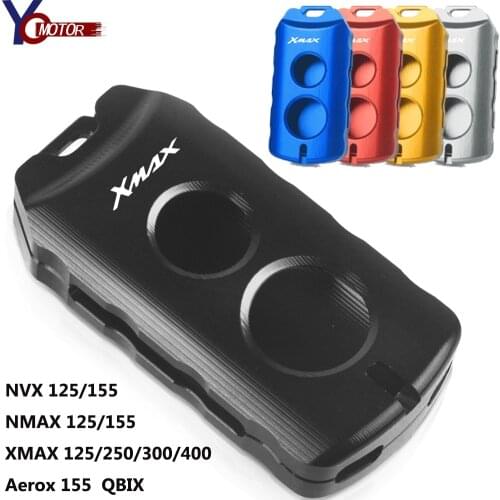 Remote Control keychain key Case Shell Fob Bag Cover For YAMAHA XMAX 125 XMAX 250 XMAX 300 X-MAX 400 NVX 125 155 AEROX 155 QBIX