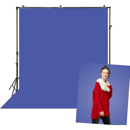 Cerulean Blue Photography Backdrop Solid Color Pure Plain Background Screen Banner Studio Television Photoshoot Portrait Home