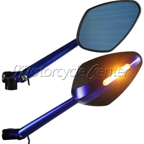 CNC Turn Signals lights Mirrors Led Rearview Mirror For Yamaha MT-09 MT-07 MT-10 MT-03 MT-125 MT 02 01 FZ8 FZ6 FZ16 FZ1 XJ6