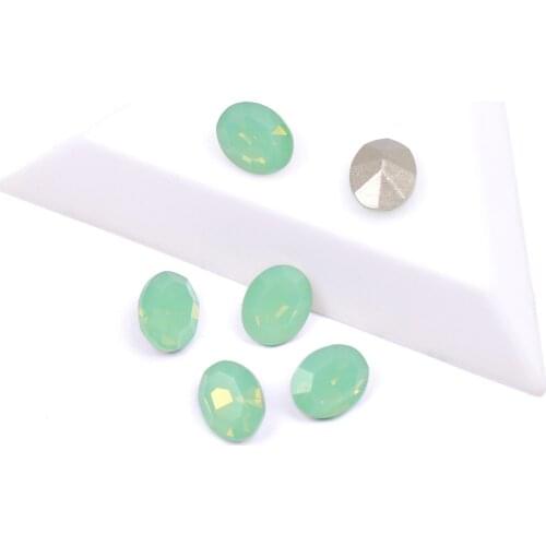 CTPA3bl 4128 Pacific Opal Color Oval Shape High Quality Strass Fancy Rhinestones Pouplar Stone For Nail Art Decoration