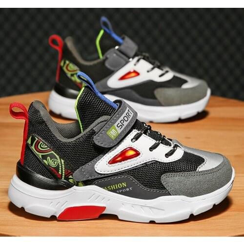 Breathable Mesh Kids Shoes Fashion Kids Sneakers For Boys Shoes Boys Lightweight Casual Children Shoes Basket Chaussure Enfant