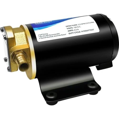 FP-12 DC Electric Geared Oil Pump Small Diesel Oil Pump Micro Oil Pump Food Grade Self-Priming Lubrication Oil Pump