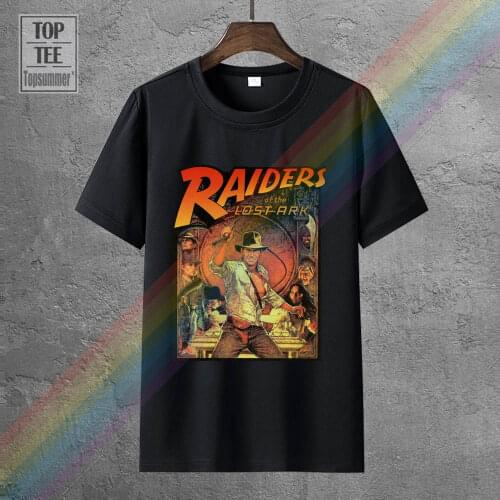 Raiders Of The Lost Ark T Shirt Indiana Jones 80 S Cult Movie Film Birthday