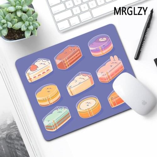 MRGLZY Cute Anime Pattern Multiple Sizes Small Mouse Pad Gamer Laptop Mini PC Gaming Accessories MousePad Desk Mat for LOL Csgo