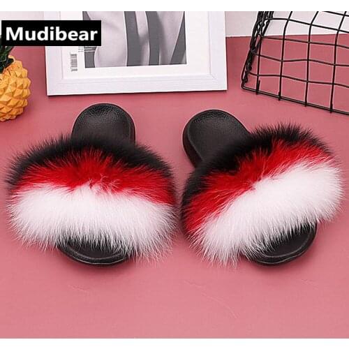 Mudibear Summer Woman Slippers Ladies Cute Flat Antiskid Shoes Comfortable Shoes Colorful Slippers Round Toe Footwears