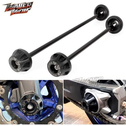 Front Rear Axle Fork Crash Sliders For YAMAHA MT-07 FZ-07 XSR 700 MT 07 FZ 2016-2021 Motorcycle Accessories Wheel Protector