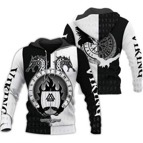 PLstar Cosmos Viking Warrior Tattoo 3D Printed Shirts casual 3D Print Hoodies/Sweatshirt/Zipper Man Women satan Tattoo-42