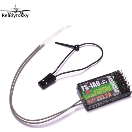 FS-IA6 FS IA6 6ch 2.4G RC Receiver For Flysky FS-I6 FSI6