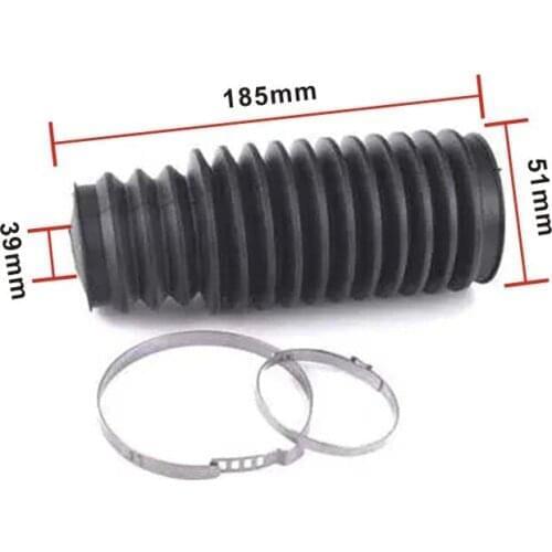 Dust cover FIT BM E46 323 325 328 330 E85 Z4 Front Steering Rack Boot Cover Kit OE: 32131096465 32131096910 steering system