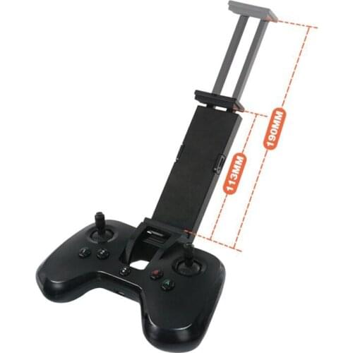 Remote Controller Mobile Phone Tablet Monitor Adjustable Extension Holder Bracket Mount Holder Clip Stand For Parrot Mambo Drone