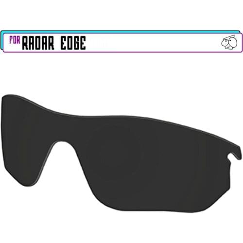 EZReplace Polarized Replacement Lenses for - Oakley Radar Edge Sunglasses - Black