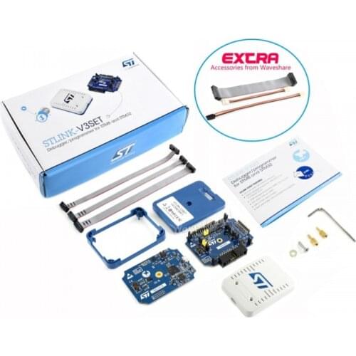 STLINK-V3SET, modular in-circuit debugger and programmer for STM32/STM8