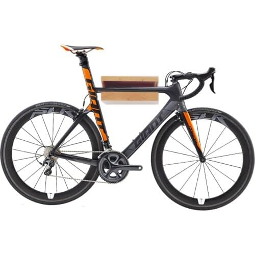 Bicycle Rack Indoor Hanging Shelf Household Wall Solid Wood Display Showing Bracket Bike Parking Cycling Accessories