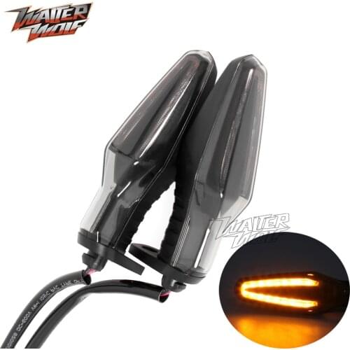 Turn Signal Indicator Light For DUCATI Scrambler 800 Cafe Racer Classic lcon Desert 1100 400 Motorcycle Accessories Signals Lamp