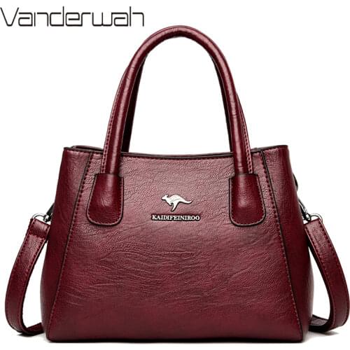 High Quality Sac Leather Small Bucket Crossbody Bags for Women 2021 Casual Ladies Simple Shoulder Bag Female Designer HandBags