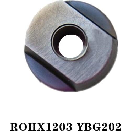 ZC 100% Original ROHX ROHX1203 ROHX1604 ROHX2005 YBG202 Carbide Insert For Lathe Cutters High Quality 10PCS CNC