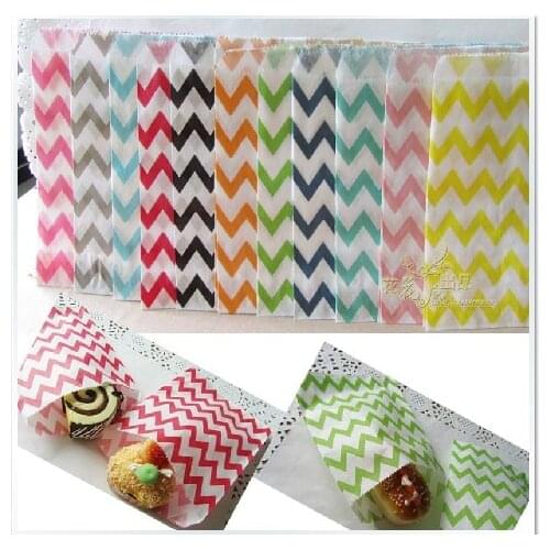 100 Glassine Paper Treat Bag / Sandwich Food Wrap / Confectionery Cookies Gift Paper Bag / Baking Supplies