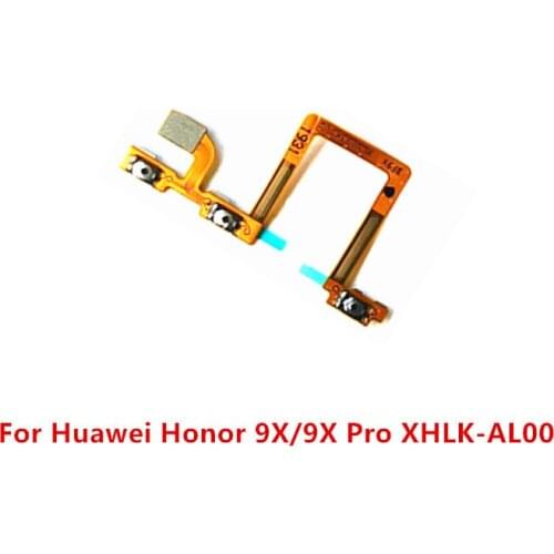 9X Pro Power Button On / Off Switch Volume Button Mute Key Flex Cable For Huawei Honor 9X HLK-AL00