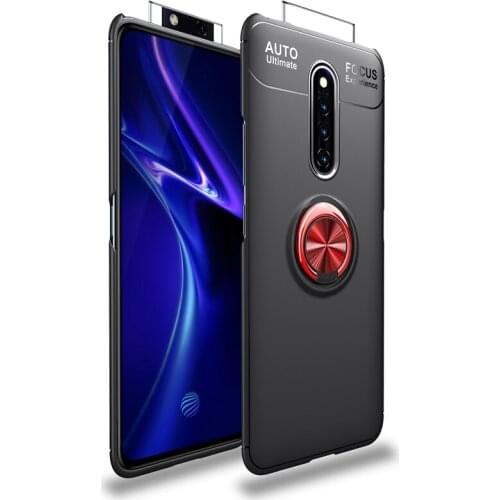 For VIVO X27 Pro / X27Pro Case Magnetic Car Holder For VIVO X27 Pro Case 360 Rotating Finger Ring Phone Cover Capa Case