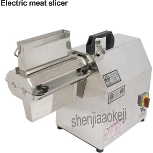 900W Electric Meat Slicer Machine 110/220V Commercial Stainless Steel Automatic Meat Cutter Kitchen Restaurant Cutting Machine