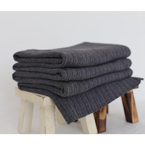 Newborn Photography Fabric Backdrop Knitted Baby blanket Posing background Newborn knit blanket photo backdrop Bean bag cover