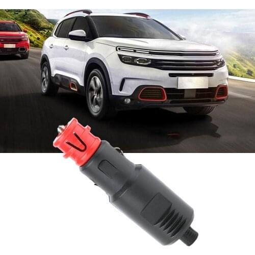 Car Cigarette Lighter Plug Universal 12V-24V Car Cigarette Power Lighter Connector Plug Male Socket Adaptor Dropshipping Ci M8X7