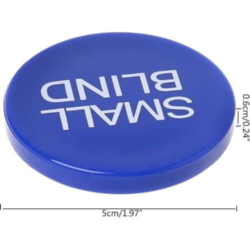 Hold'em Big Blind Small Blind Dealer Party Casino Poker Card Game Props A0KA