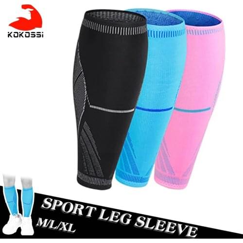 KoKossi One Piece Leggings Protective Sports Compression Calf Sleeve Safety Breathable Warm Running Hiking Sport Leg Sleeve