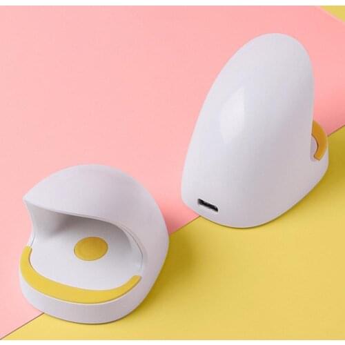 Nail Lamp Mini Nail Dryer Fast Drying Portable ABS UV LED Nail Lamp for Salon Nail Polish Sensing Manicure Pedicure Salon Tool