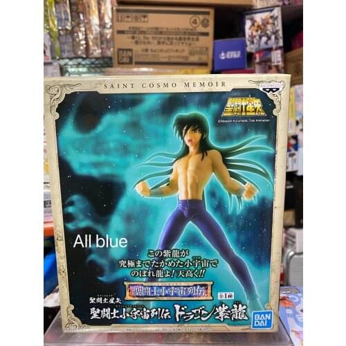 Origianl BANPRESTO Seiya Dragon Shiryu PVC Model Statue Figure Desktop Decor Decoration Gift Toys For Children