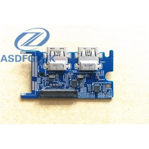 Original PARA FOR Dell Inspiron 15 7537 USB IO Placa de Circuito CHA01 13702-2 DOH50 53HW4 MK9TP 100% Test ok