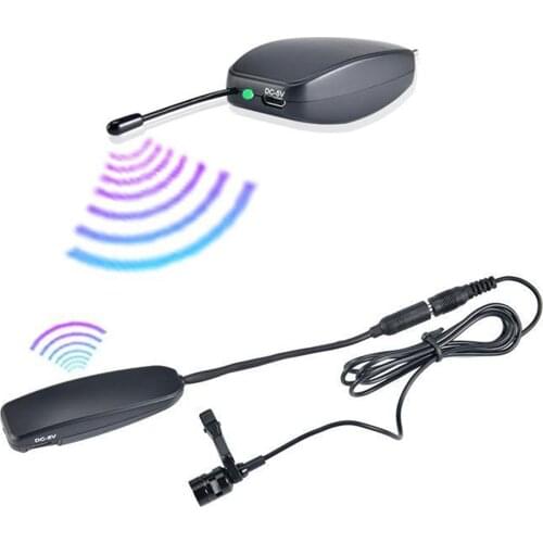 Lavalier Microphone Wireless Uhf Headset Mic/lavalier Lapel Mic with Sponge Cover Blowout-proof Design for Ktv Conference