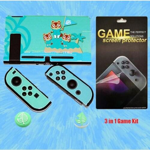 Suitable for Funda Nintendo Switch Protective Case NS Joy Con Protective Case Suitable for Switch Controller Case 3-in-1 Set